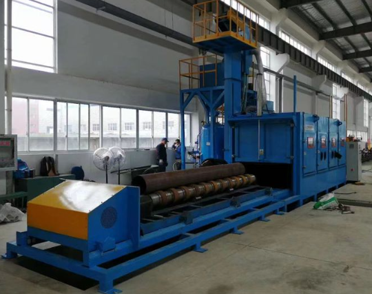 乌鲁木齐喷砂机在管道除锈中的现场施工应用