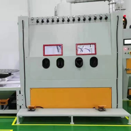 乌鲁木齐高效生产，从箱体手动喷砂机开始，提升零部件质量